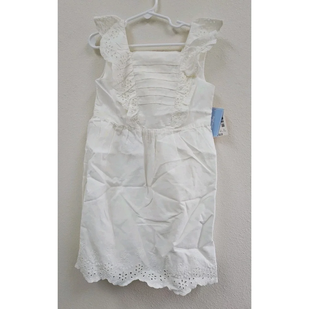 Gymboree Girls 6 Dress Linen Polyester Cotton Dress Summer Vacation NWT